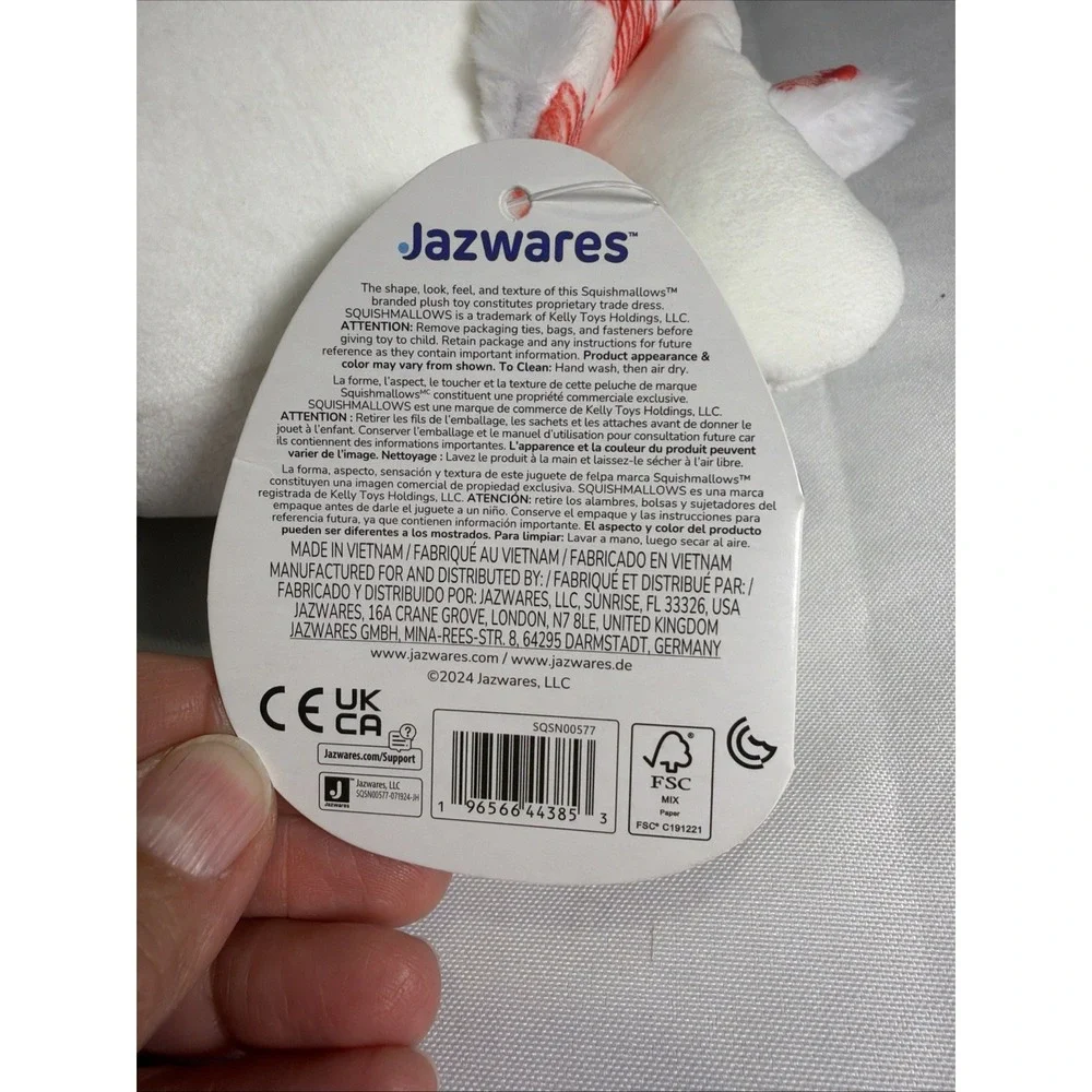 NWT Squishmallows Hello Kitty And Friends Holiday Cinnamoroll 8